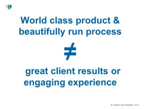 Improving client results